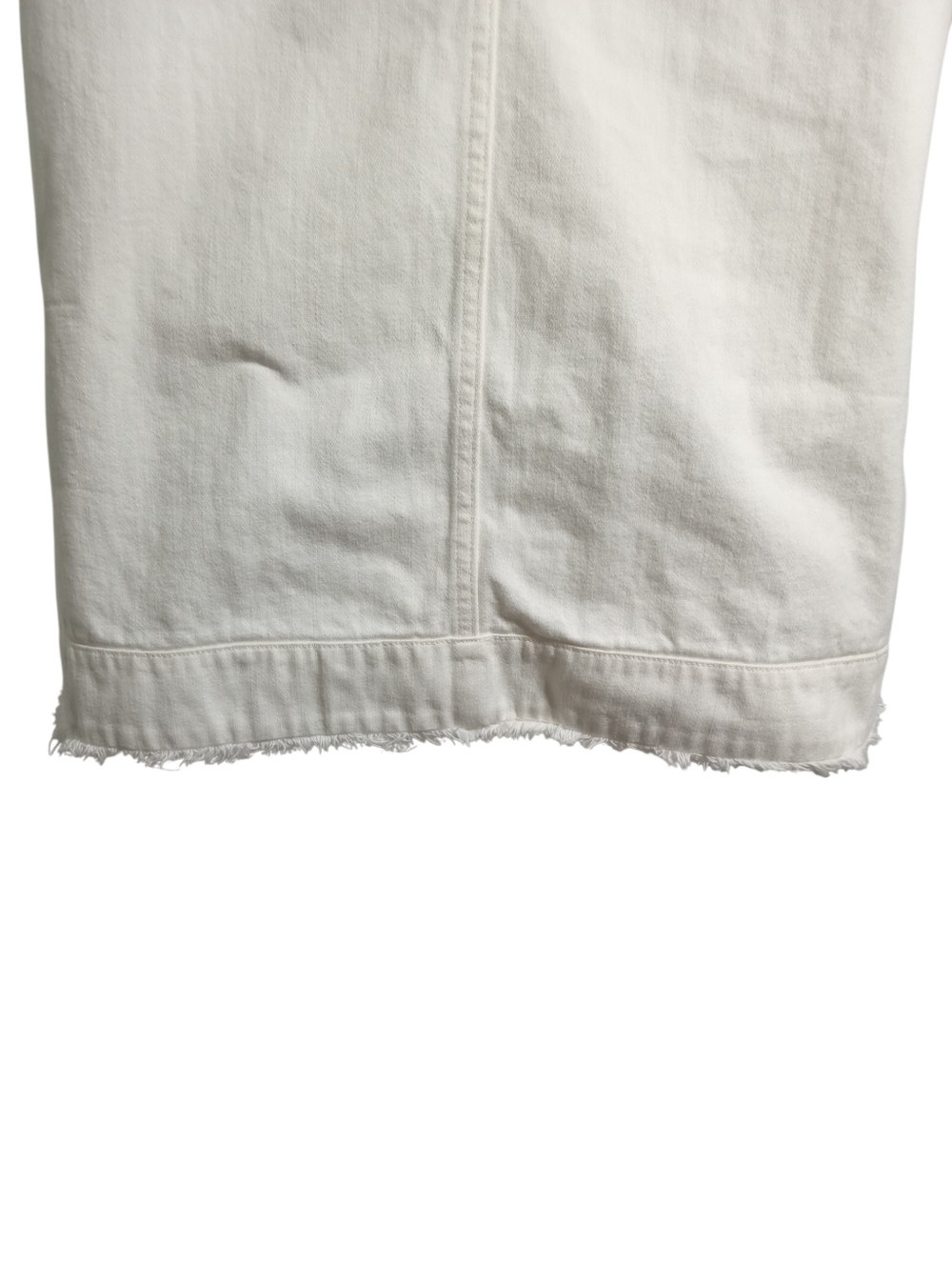 J.Crew Cream Sleeveless Pullover Mini Dress Frayed Hem Shift - Picture 6 of 8